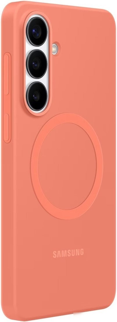 Чехол для телефона Samsung Silicone Magnet Case для Samsung Galaxy S26+ (коралловый)