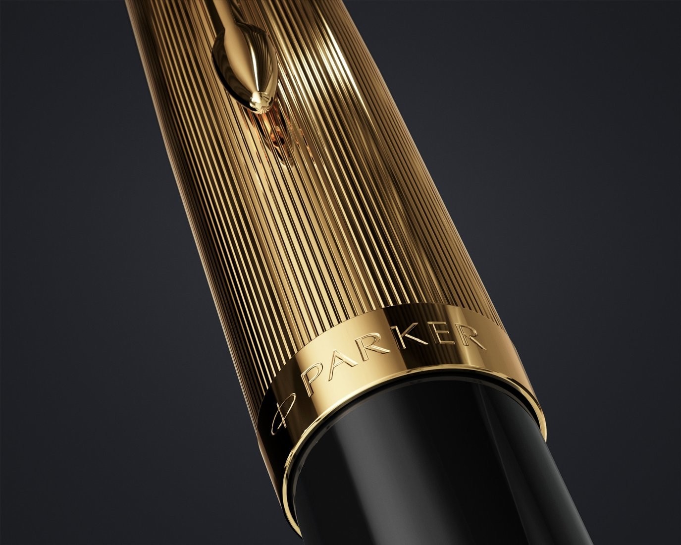 Ручка шариковая Parker 51 Deluxe Black GT 2123513