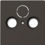 Накладка для TV розетки ABB Basic 55 1724-0-4314