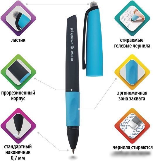 Ручка гелевая BRAUBERG 143663