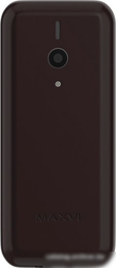 Кнопочный телефон Maxvi C27 (коричневый)