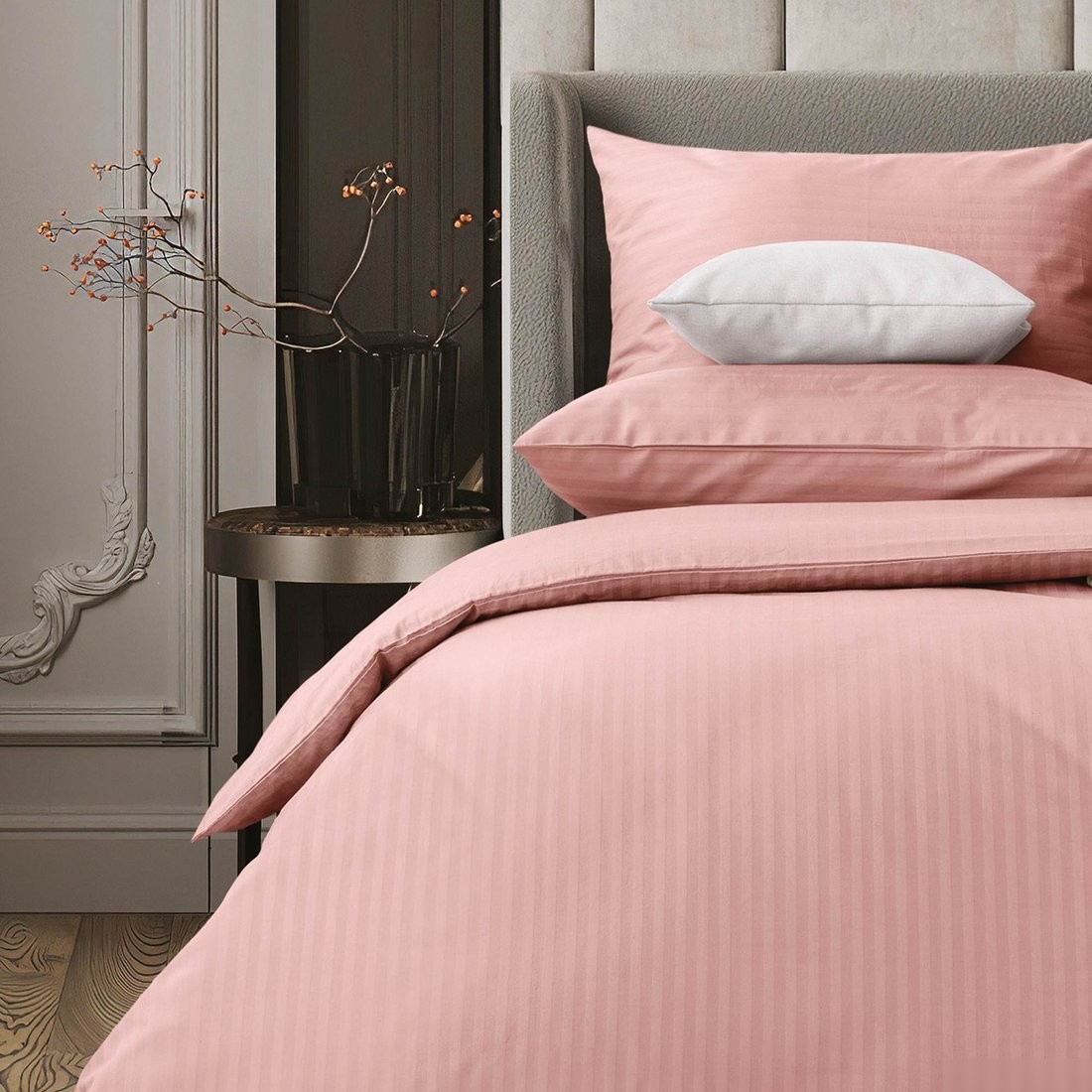 Постельное белье Verossa Stripe Евро Rouge VRT 2542 70076 ST13 23