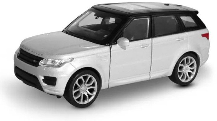 Внедорожник Welly Land Rover Range Rover Sport 43698W (красный/черный)