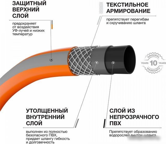 Шланг Daewoo Power MaxiFlex DWH 3137 (3/4", 50 м)