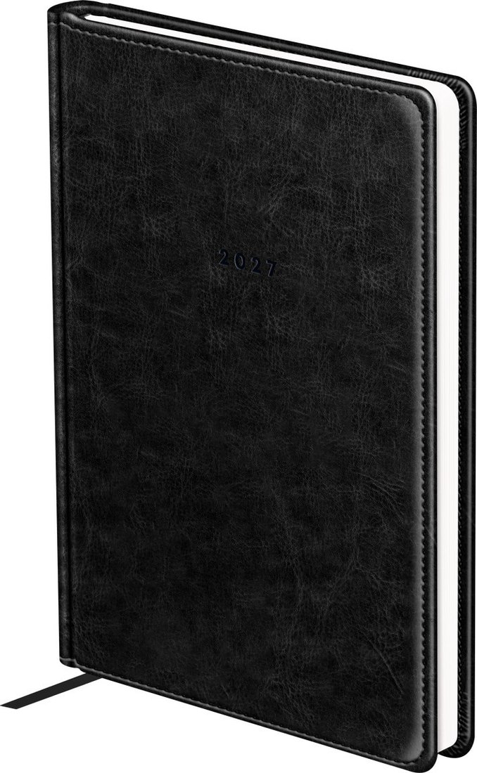 Ежедневник BG Nebraska. Black 2027г DdА4_68180 (176л)