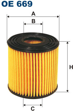 Масляный фильтр Filtron OE 669