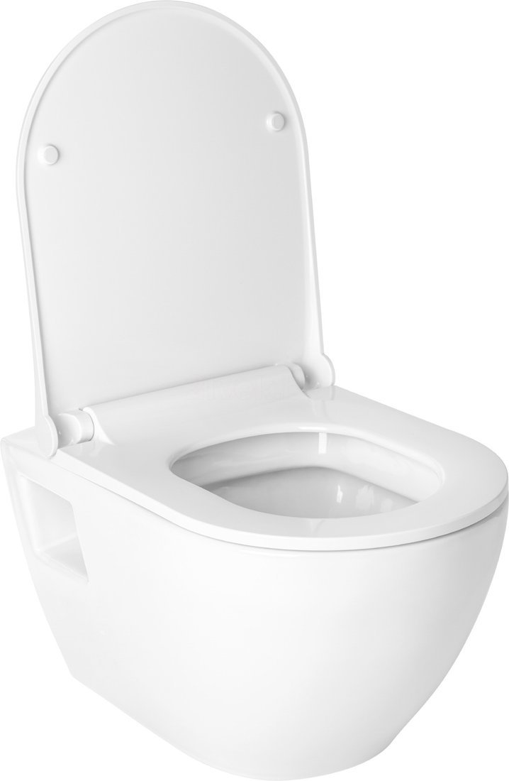 Унитаз подвесной Quarter Bath Deep Old Type 52см 70DE02001 (белый, без отверстия для биде)