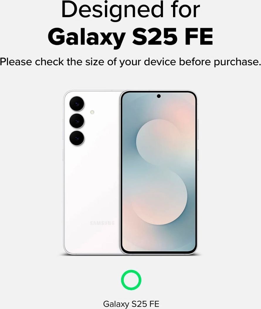Чехол для телефона Ringke Onyx для Galaxy S25 Fe Dark Green