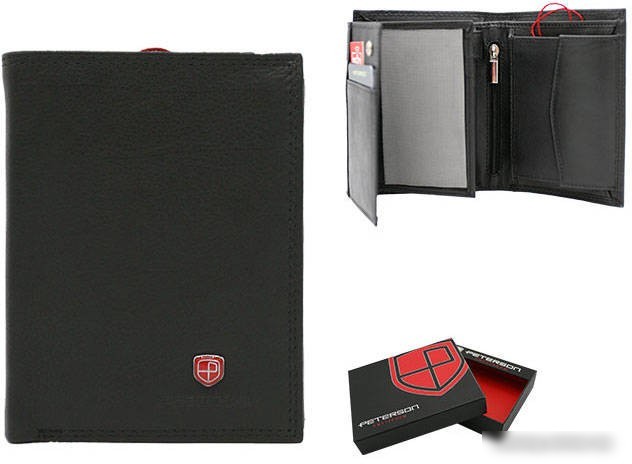 Кошелек Peterson PTN MR-15L-CN (черный)