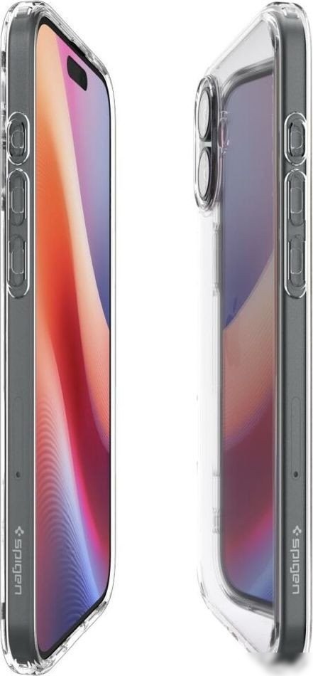 Чехол для телефона Spigen Ultra Hybrid для iPhone 16 Crystal Clear