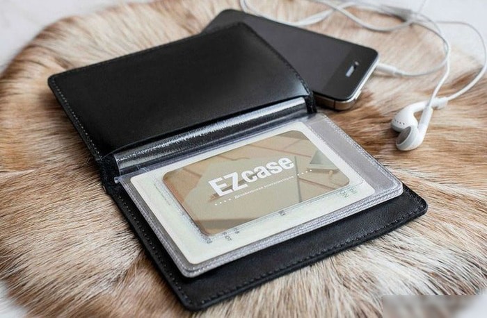 Обложка на документы EZcase C14 (черный)