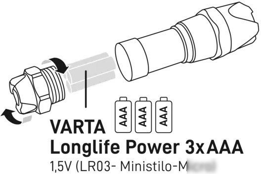 Фонарь Varta Indectructible F10 Pro