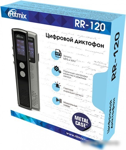 Диктофон Ritmix RR-120 4GB (черный)