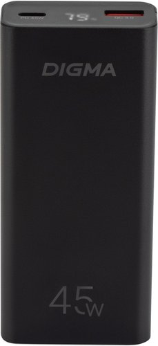 Внешний аккумулятор Digma DGPF10E 10000mAh (черный)