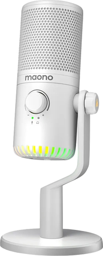 Проводной микрофон Maono DM30 (белый)