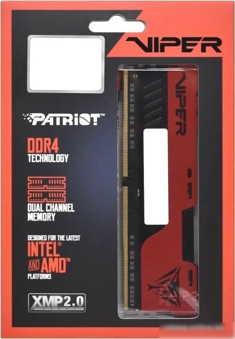 Оперативная память Patriot Viper Elite II 2x32ГБ DDR4 4000 МГц PVE2464G400C0K
