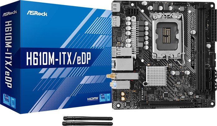 Материнская плата ASRock H610M-ITX/EDP