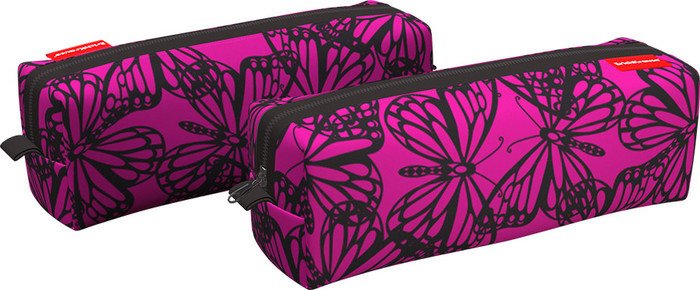 Пенал Erich Krause Квадро Velvet Butterflies 54589
