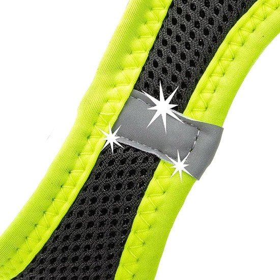 Шлейка Ferplast Kaori P 75469041 (S, черный/зеленый)