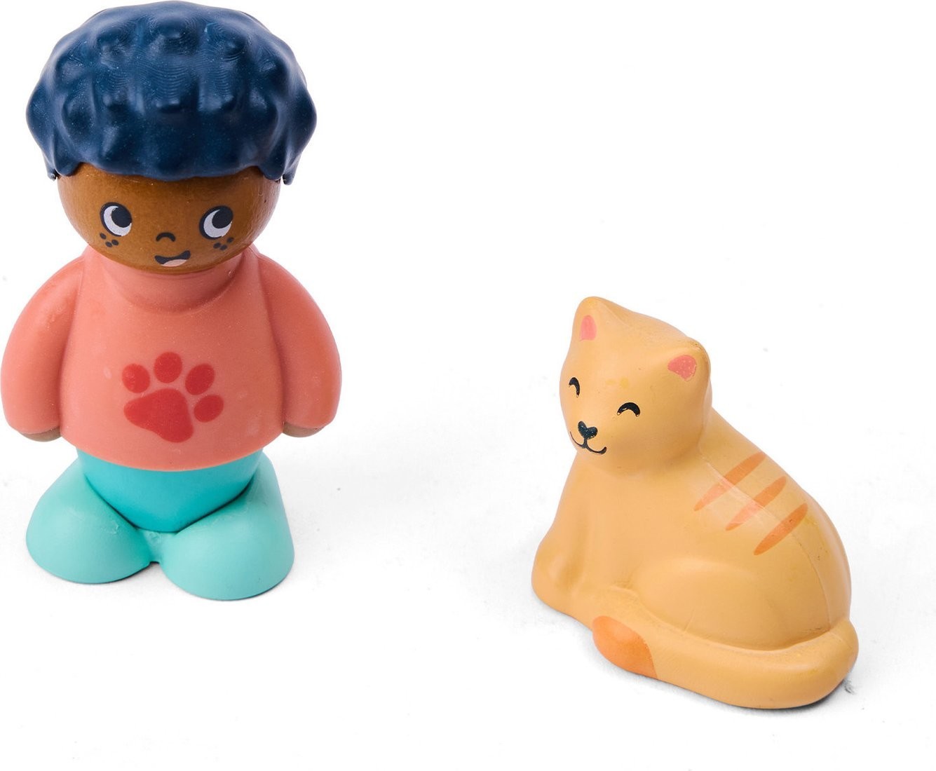 Развивающая игра Hape Мальчик и кошка E3432_HP
