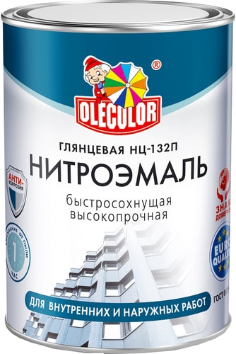 Эмаль Olecolor НЦ-132П 0.7 кг (желто-коричневый)