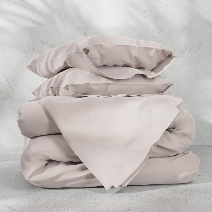 Постельное белье Этель Tencel 2сп 10655051 (бежевый)