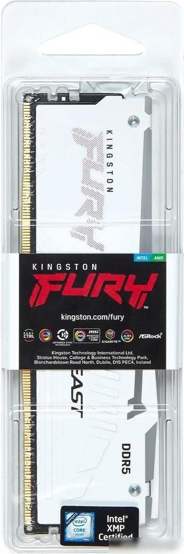 Оперативная память Kingston FURY Beast RGB 32ГБ DDR5 6400 МГц KF564C32BWEA-32