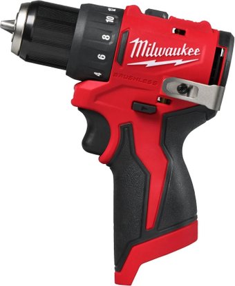 Дрель-шуруповерт Milwaukee M12 BLDDRC-202C 4933499686 (с 2-мя АКБ, кейс)