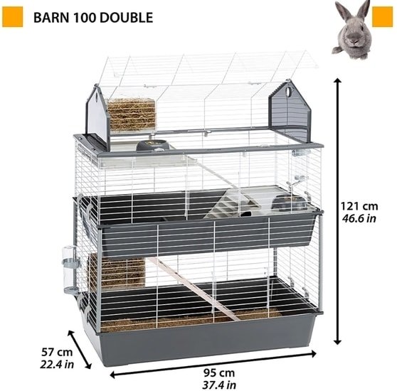 Клетка Ferplast Barn 100 Double 57069611