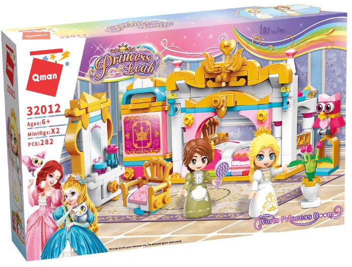 Конструктор Qman Princess Leah 32012 Комната принцессы