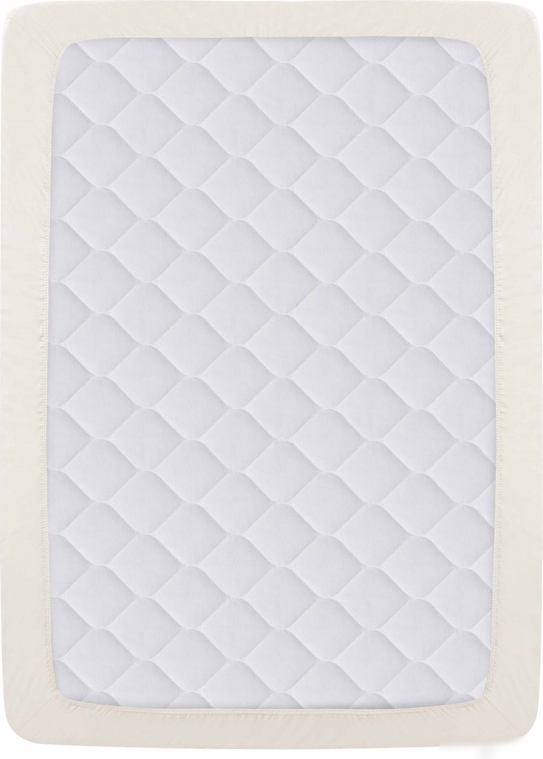 Постельное белье DO&CO Soft на резинке 90x200x30 12121 (кремовый)