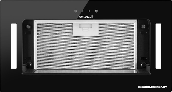 Кухонная вытяжка Weissgauff Intense 600 Touch Black Glass