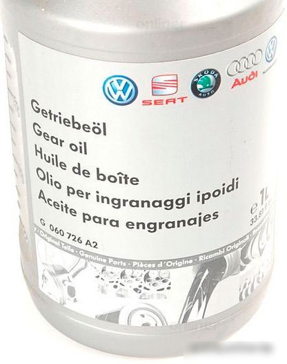 Трансмиссионное масло AUDI/Volkswagen G 060 726 A2