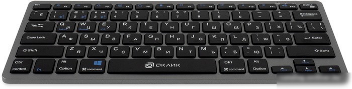 Клавиатура Oklick 835S (серый/черный)