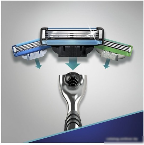 Бритвенный станок Gillette Mach3 2 сменные кассеты