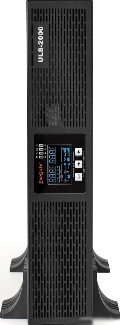 Источник бесперебойного питания ExeGate PowerExpert ULS-2000.LCD.AVR.C13.USB.RS232.SNMP.2U