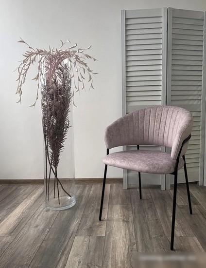 Стул M-City Гемма 688M05705 (Rain 10 Lavanda/черный)