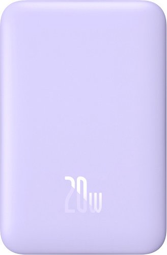 Внешний аккумулятор Baseus Magnetic Mini Air Wireless Fast Charge Power Bank 20W 6000mAh (сиреневый, китайская версия)