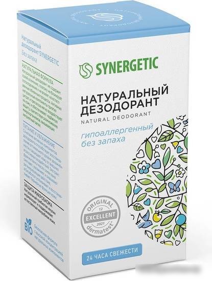 Дезодорант шариковый Synergetic Без запаха 50 мл