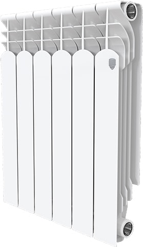 Алюминиевый радиатор Royal Thermo Monoblock A 500 (8 секций)