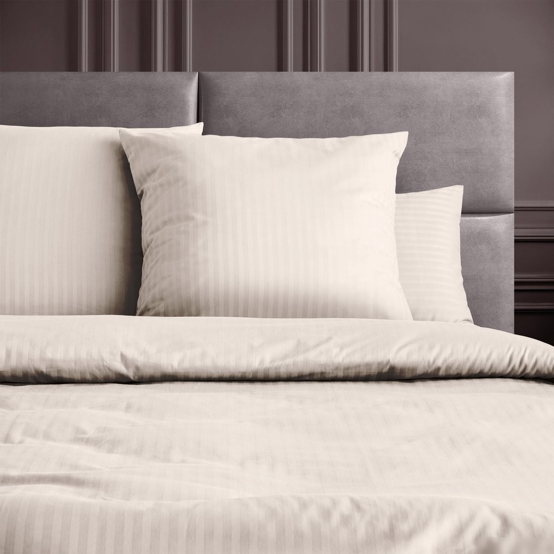 Постельное белье Verossa Stripe Antique White 1.5сп VRT 1587 70243 ST13 23