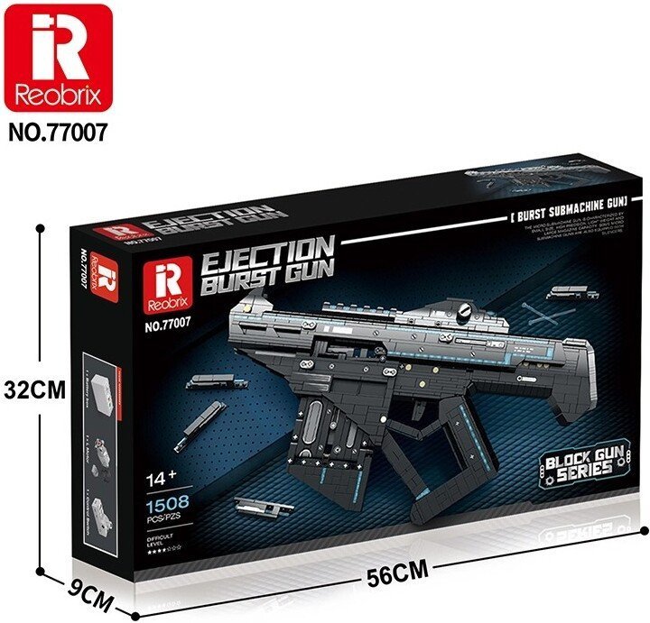 Конструктор Reobrix Автомат Kriss Vector Pro 77007