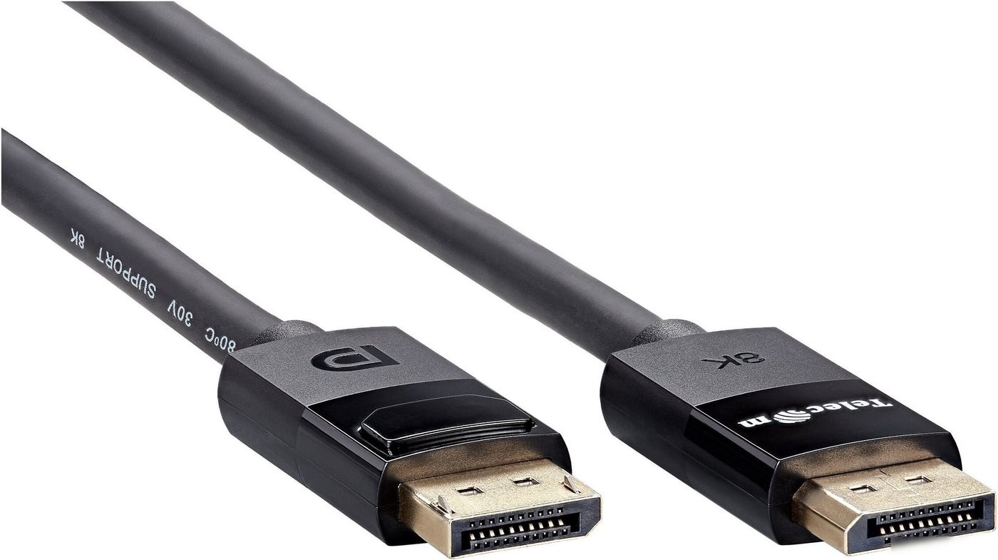 Кабель Telecom TCG755-2M DisplayPort - DisplayPort (2 м, черный)