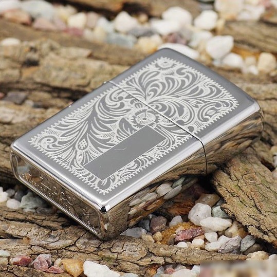 Зажигалка Zippo Venetian 352 High Polish Chrome