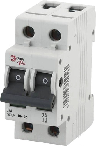 Выключатель нагрузки ЭРА Pro NO-902-92 ВН-32 2P 32A Б0031916
