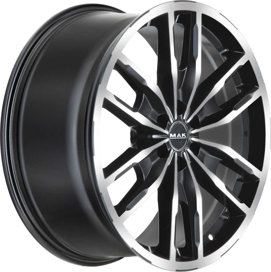 Литые диски MAK Peak 18x8.5" 6x139.7мм DIA 78.1мм ET 19мм Black Mirror