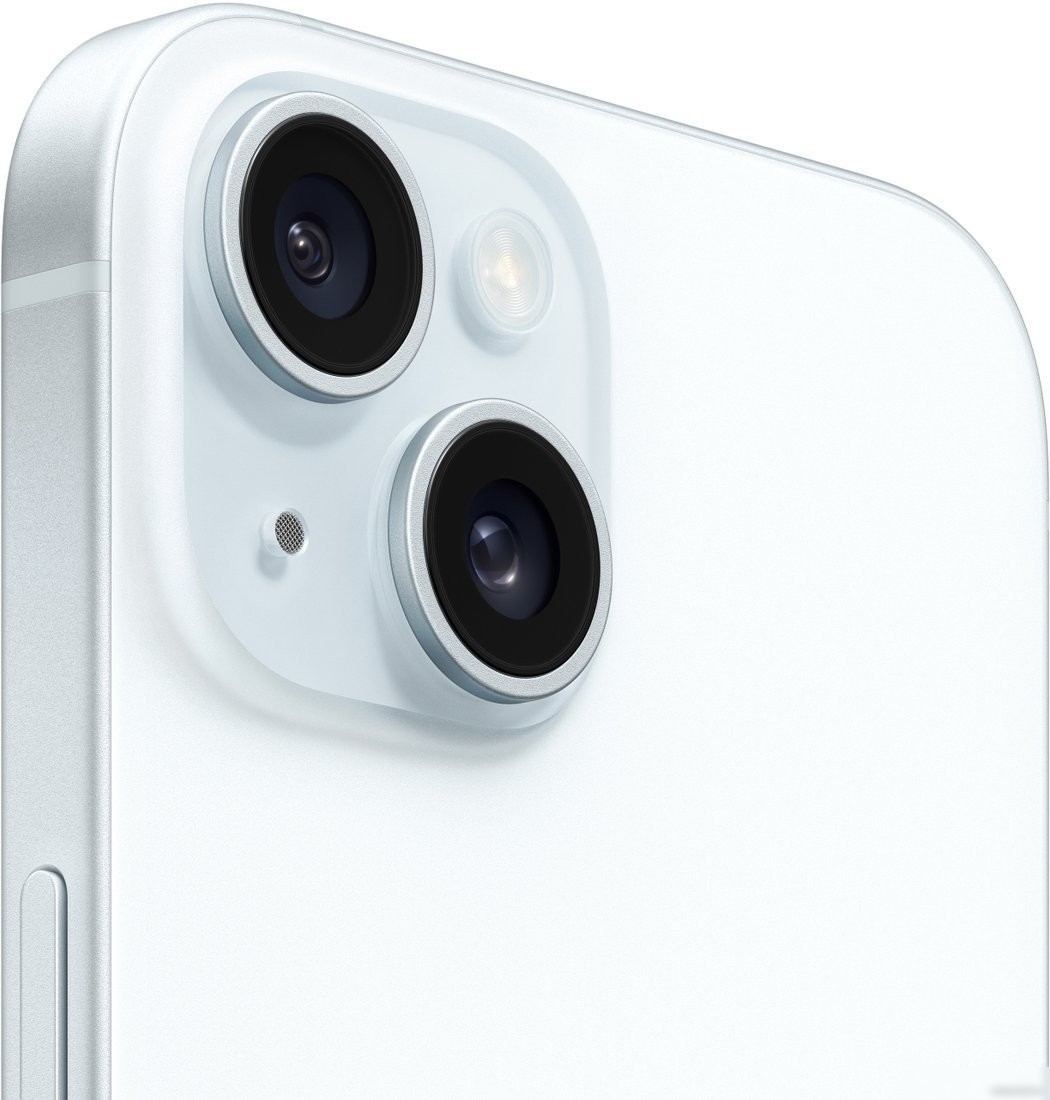Телефон Apple iPhone 15 Dual SIM 128GB (голубой)