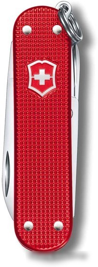 Мультитул Victorinox Classic Alox SD Colors (красный)