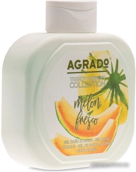 Agrado Гель для душа Bath & Shower Gel Fresh Melon 750 мл