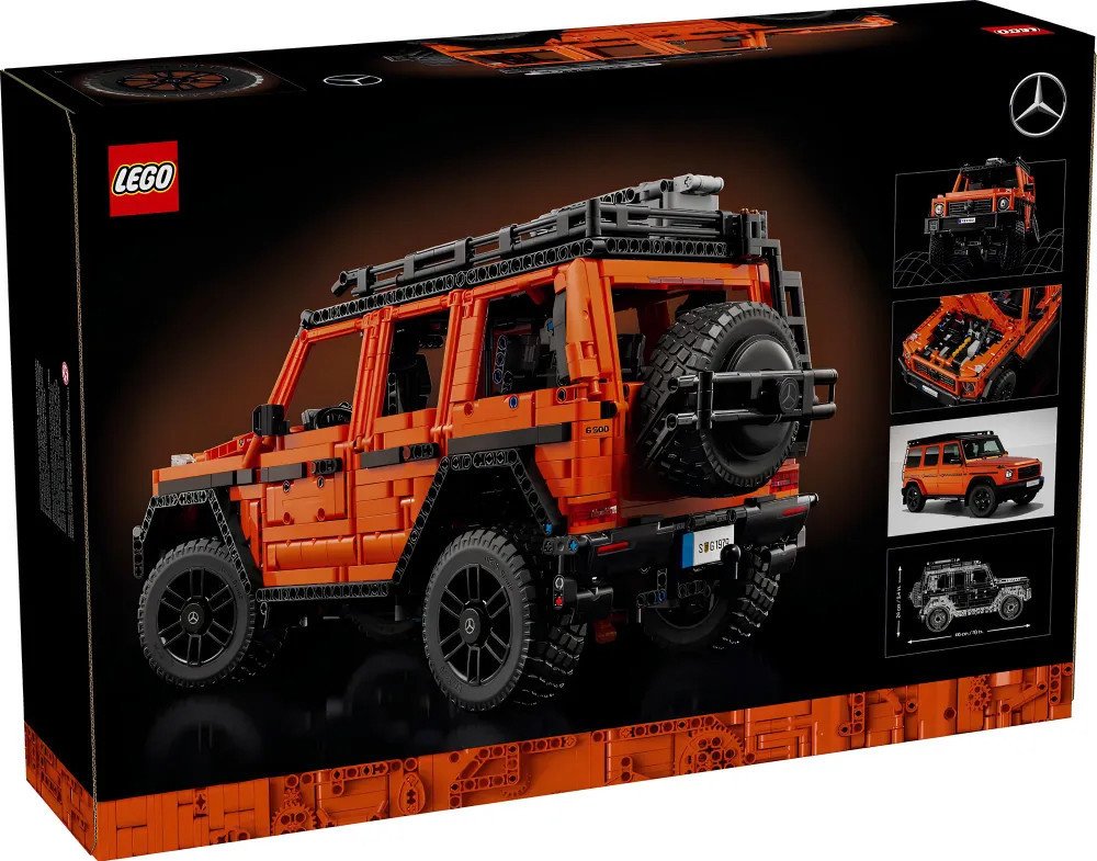 Конструктор LEGO Technic 42177 Профессиональная линейка Mercedes-Benz G500